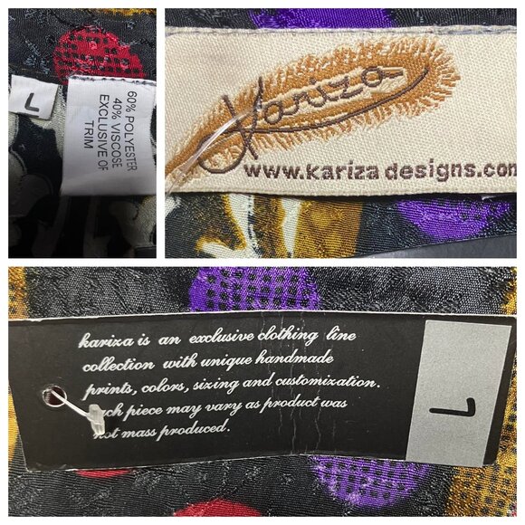 NWT Kariza Magic Wrap Skirt Convertible Dress One Size Boho Metallic Maximalist - Picture 10 of 12